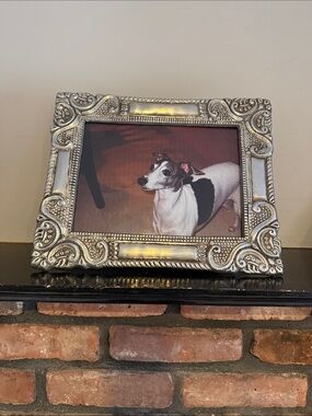 Vintage Ornate Silver Picture Frame - Decorative Home Accent